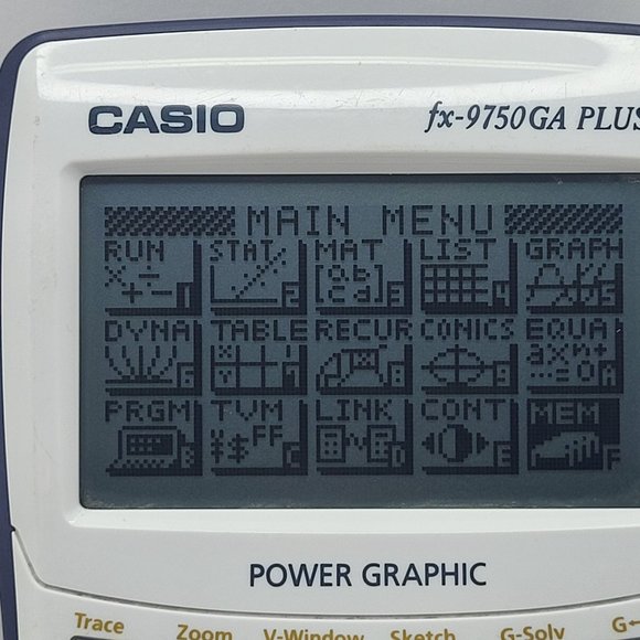 Casio FX-9750GA Plus Graphing Calculator -‎ Tested - Picture 3 of 16